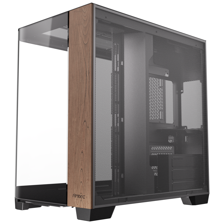 Antec C8 Curve Wood E-ATX Tek Kavisli Cam Ahşap Ön Panel Full Tower Gaming (Oyuncu) Kasa