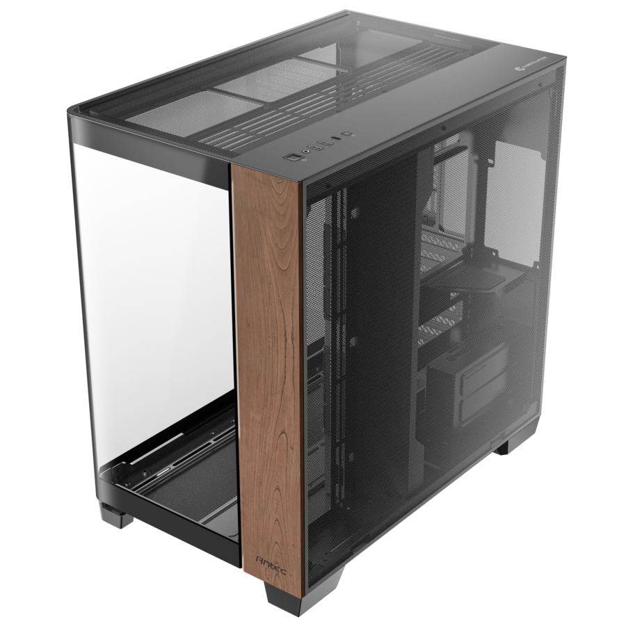 Antec C8 Curve Wood E-ATX Tek Kavisli Cam Ahşap Ön Panel Full Tower Gaming (Oyuncu) Kasa