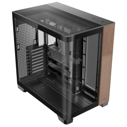 Antec C8 Curve Wood E-ATX Tek Kavisli Cam Ahşap Ön Panel Full Tower Gaming (Oyuncu) Kasa
