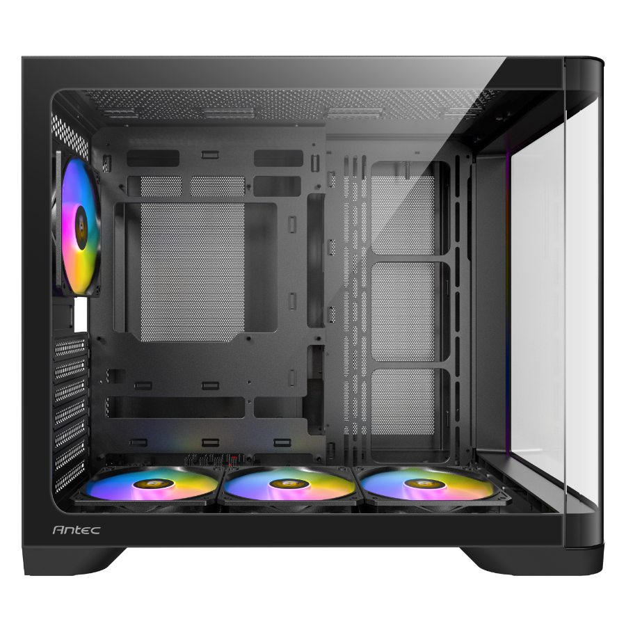 Antec C5 Curve ARGB Black 4x120mm ARGB Fanlı Temperli Camlı Mid Tower Gaming (Oyuncu) Kasası 