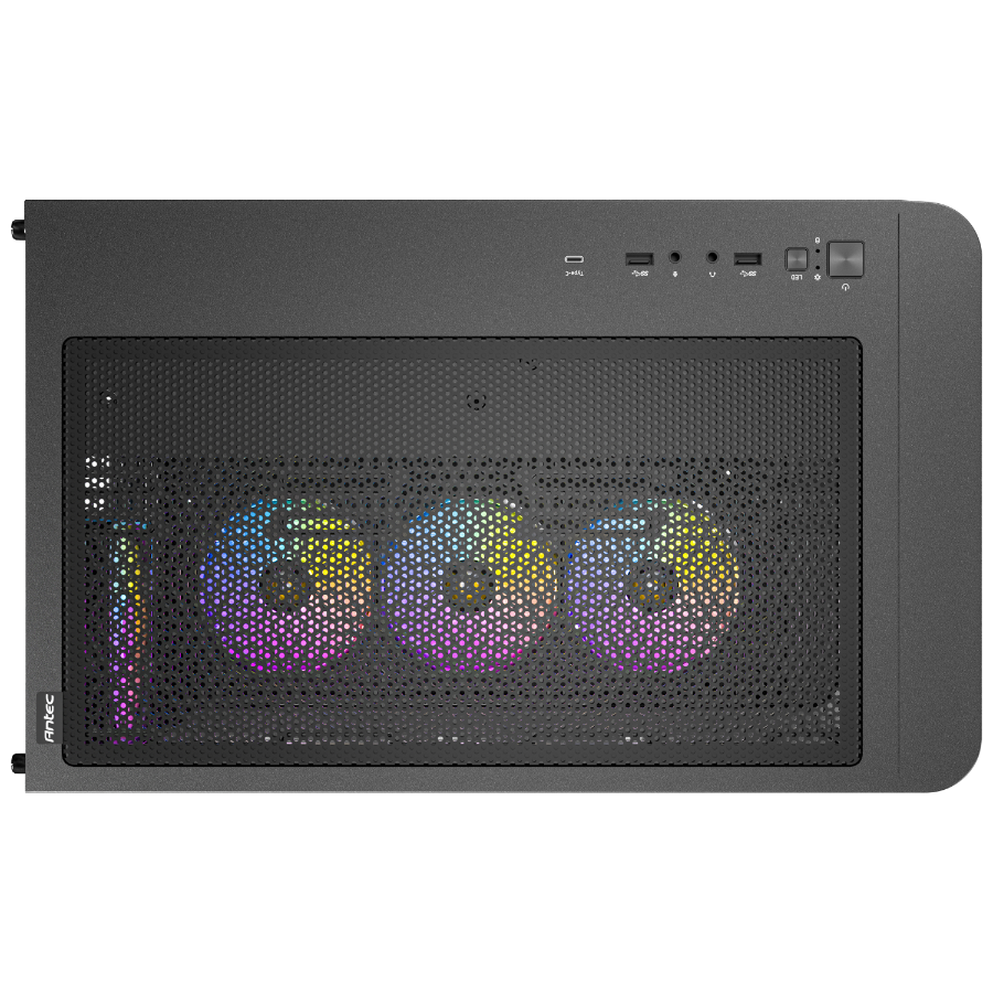 Antec C5 Curve ARGB Black 4x120mm ARGB Fanlı Temperli Camlı Mid Tower Gaming (Oyuncu) Kasası 
