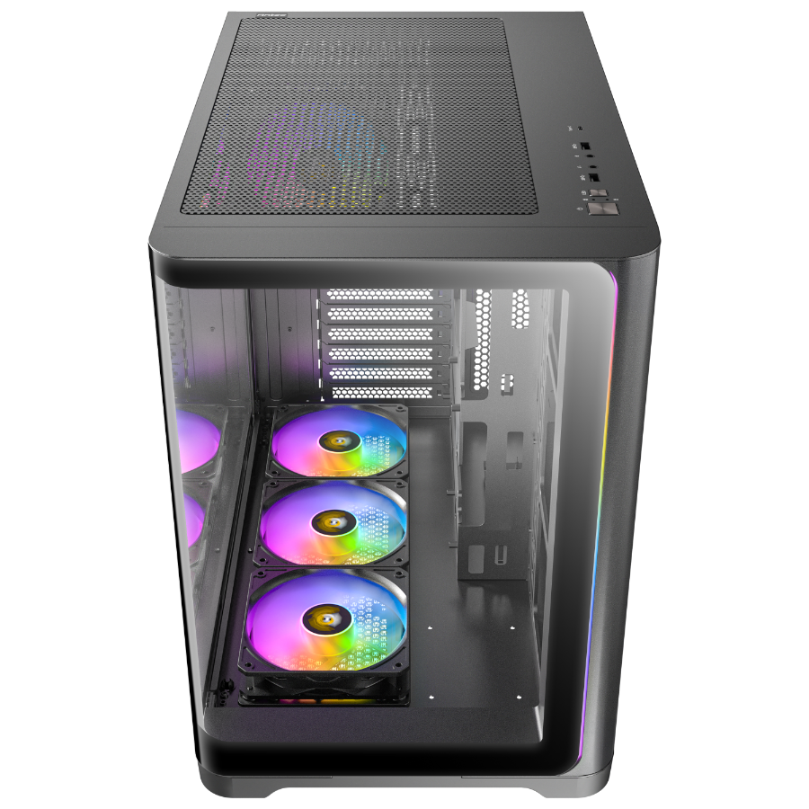 Antec C5 Curve ARGB Black 4x120mm ARGB Fanlı Temperli Camlı Mid Tower Gaming (Oyuncu) Kasası 
