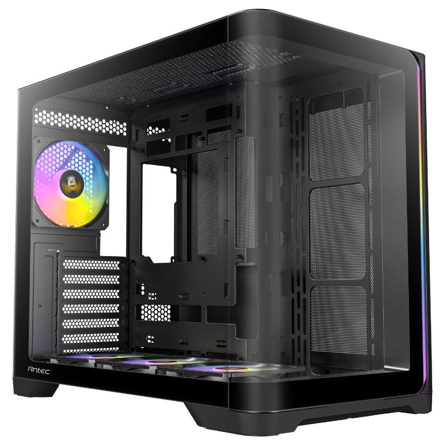 Antec C5 Curve ARGB Black 4x120mm ARGB Fanlı Temperli Camlı Mid Tower Gaming (Oyuncu) Kasası 
