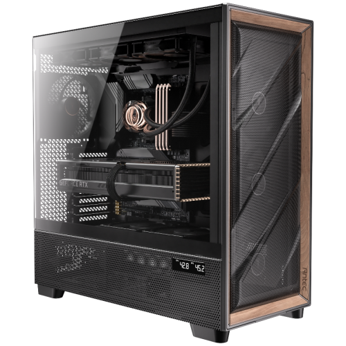 Antec FLUX PRO 2x120mm 4x140mm Fan Temperli Camlı Full Tower E-ATX Gaming (Oyuncu) Kasa 