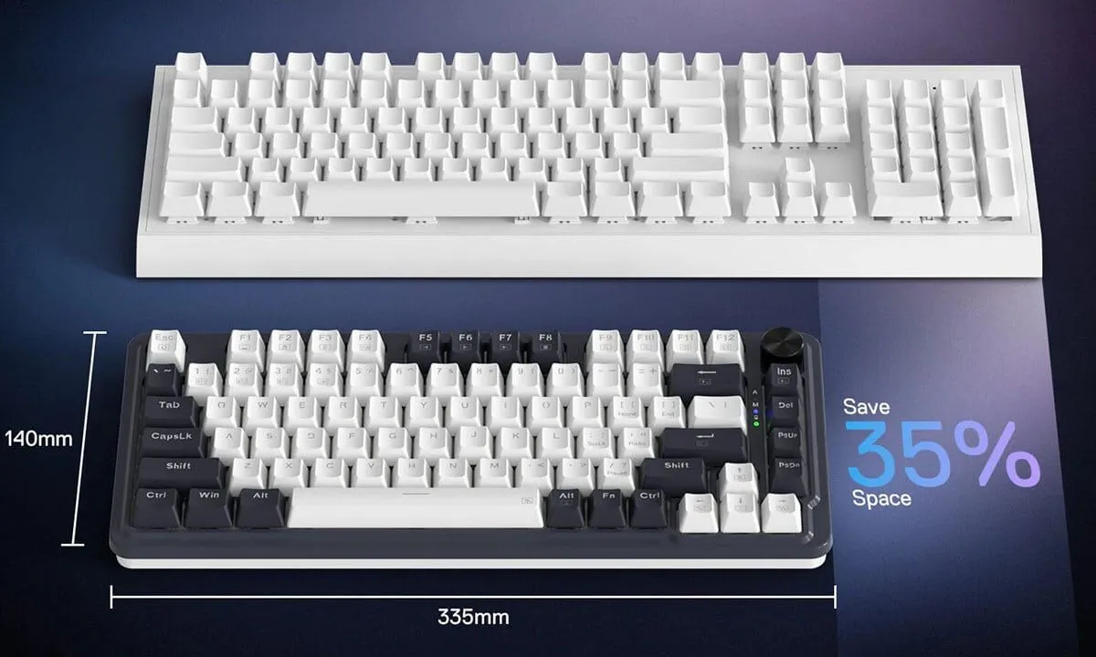 REDRAGON UCAL PRO K673WB-RGB-PRO Kablosuz Klavye 
