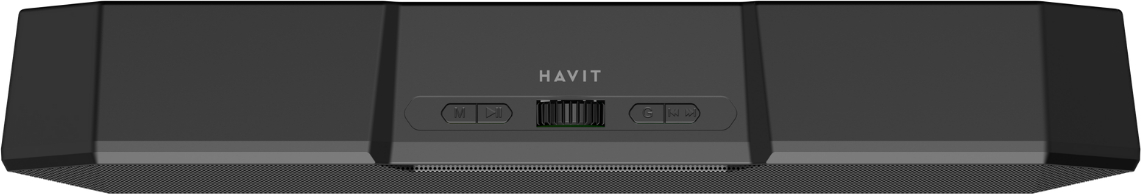 Havit Gamenote SK772BT RGB Aydınlatmalı Bluetooth Soundbar - Siyah