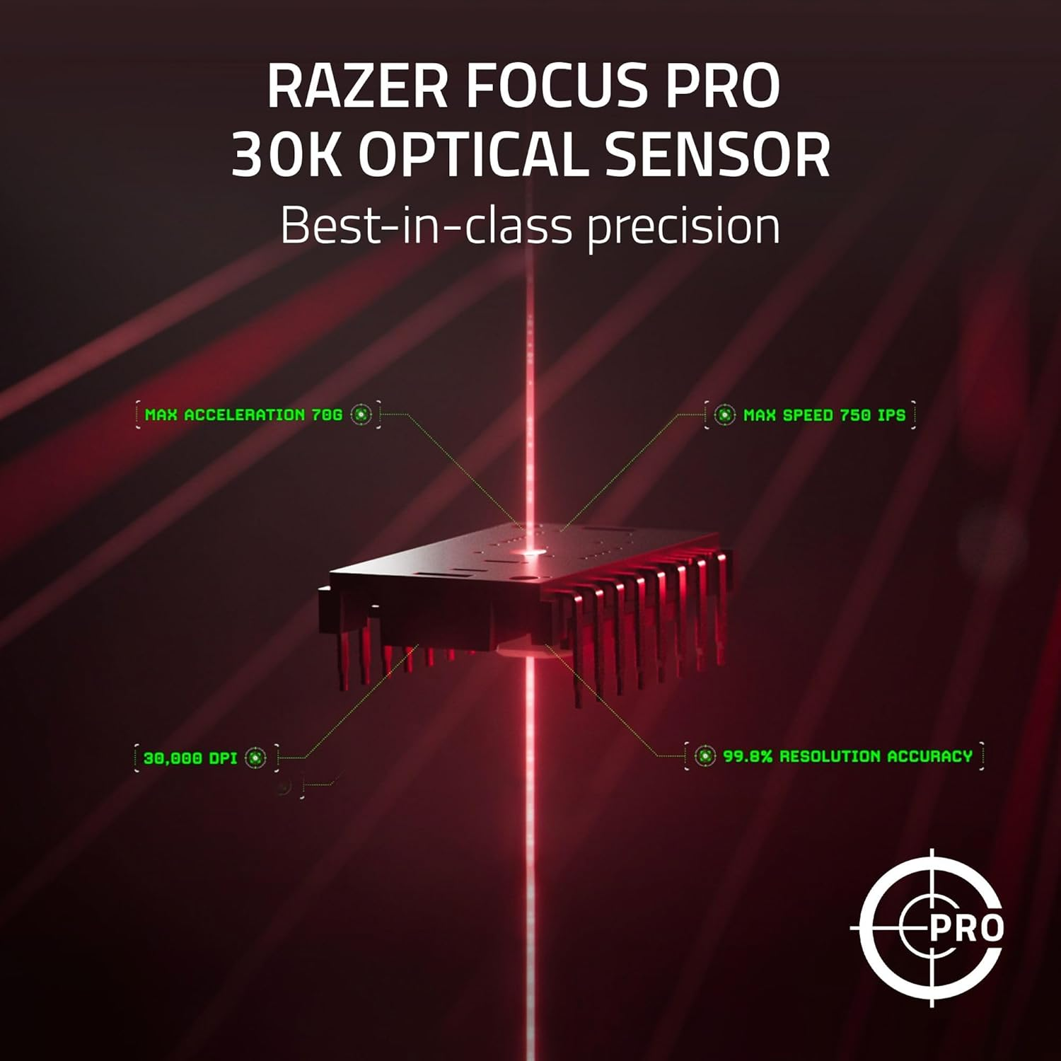 Razer DeathAdder V3 Pro Hyperpolling RZ01-04630300-R3WL 30000 Kablosuz Gaming (Oyuncu) Mouse