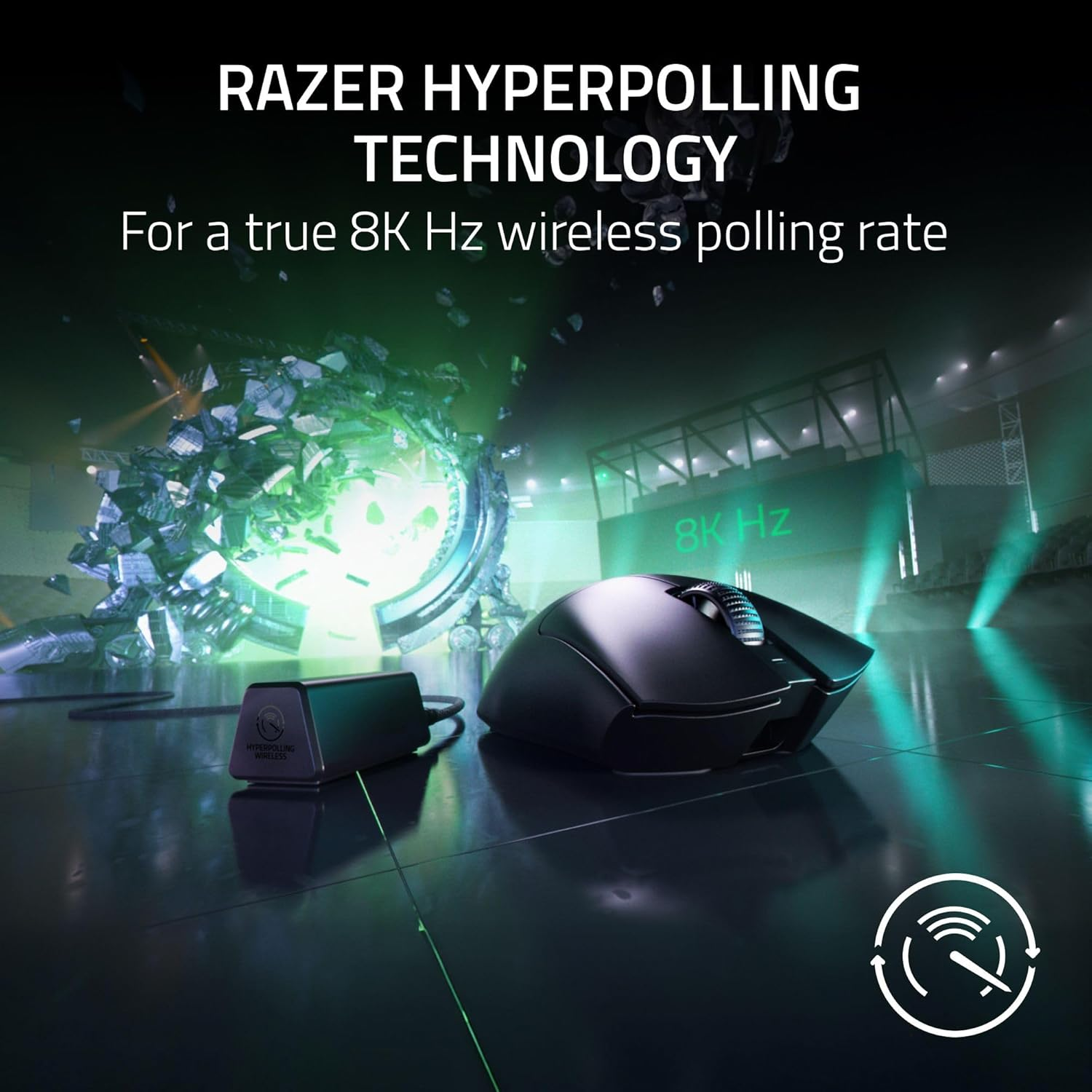 Razer DeathAdder V3 Pro Hyperpolling RZ01-04630300-R3WL 30000 Kablosuz Gaming (Oyuncu) Mouse