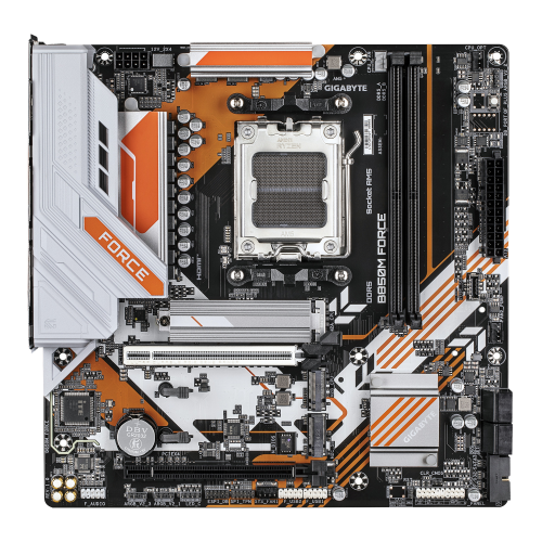 Gigabyte B850M FORCE AM5 DDR5 9600MHz (OC) mATX Gaming (Oyuncu) Anakart