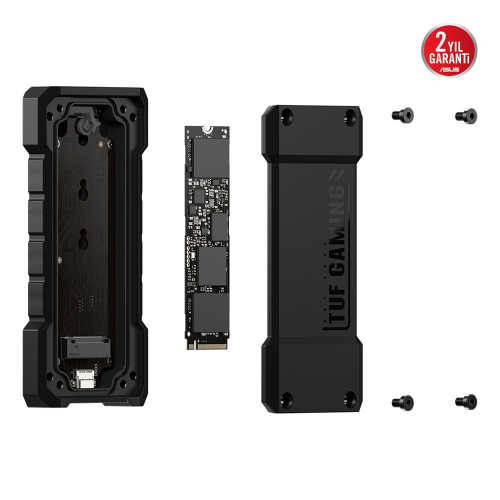 ASUS TUF Gaming A2 USB-C 3.2 Gen 2x2 Taşınabilir SSD Kutusu