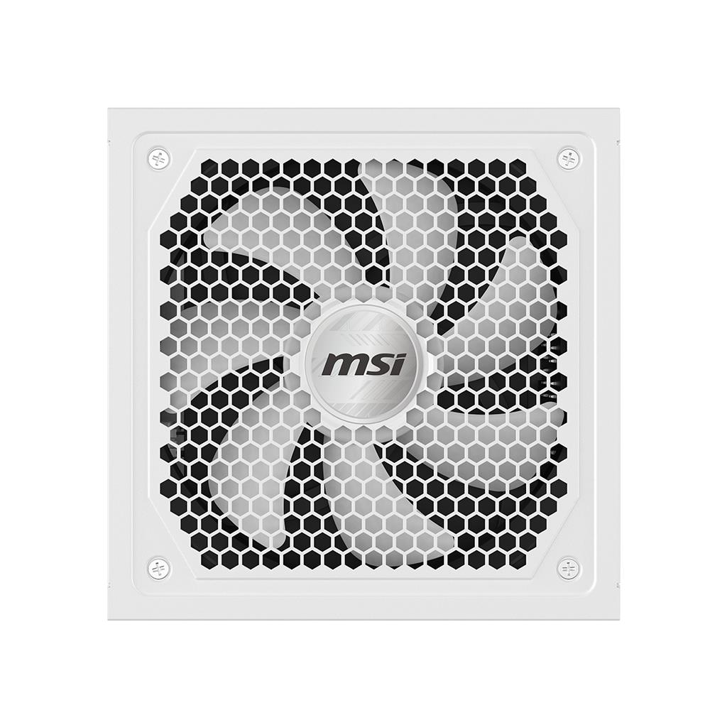 MSI MAG A1000GL PCIE5 Beyaz 1000W 80+ Gold Full Modüler Power Supply