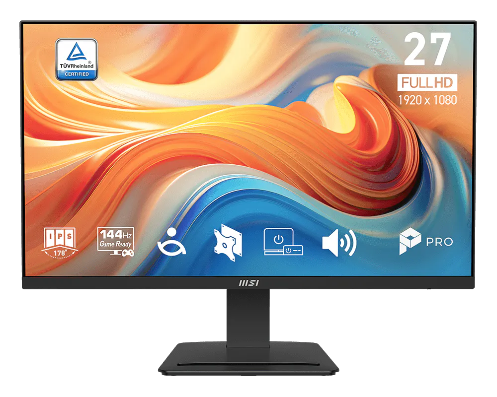 MSI PRO MP273 E14A 27″ 144Hz 1ms Freesync Siyah Full HD IPS Monitör