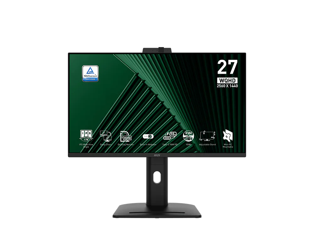 MSI PRO MP275QPDG 27″ 100Hz 1ms Adaptive-Sync Pivot WQHD IPS Monitör