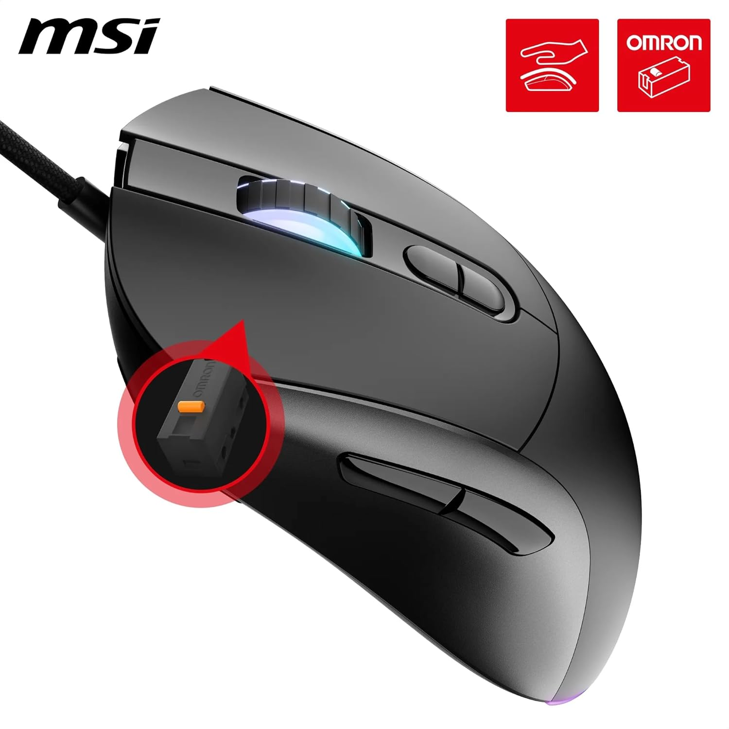 MSI GG FORGE GM320 Gaming Mouse