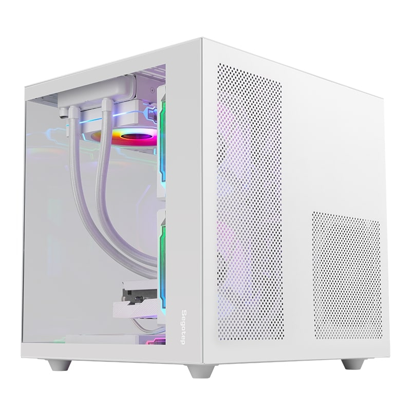 Segotep Brave W1 Beyaz 650W Midi Tower Gaming Kasa