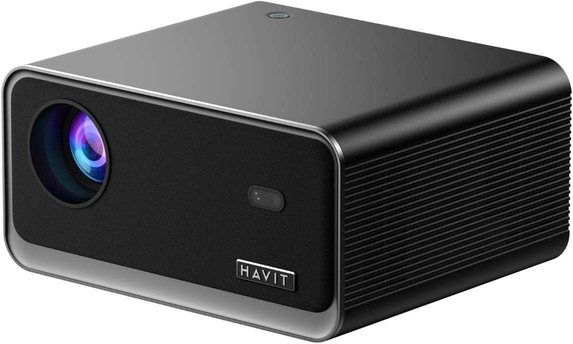 Havit PJ223 Plus Google TV L1 Lisanslı 1080P Projeksiyon, 1200 ANSI, 4K Destek, Dahili Hoparlör
