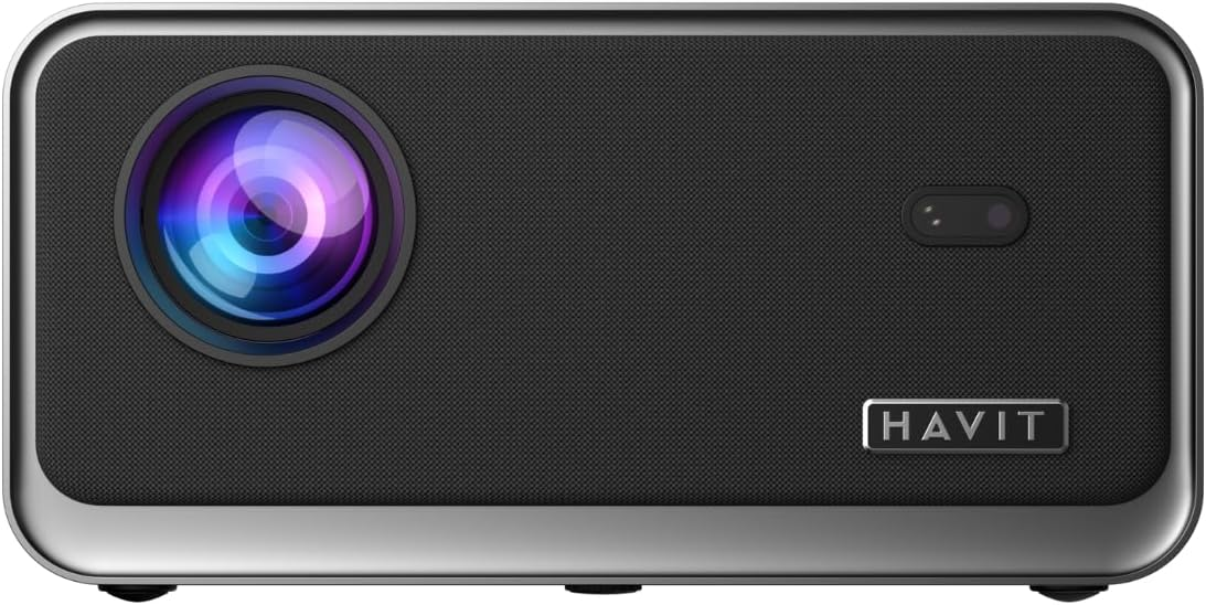 Havit PJ223 Plus Google TV L1 Lisanslı 1080P Projeksiyon, 1200 ANSI, 4K Destek, Dahili Hoparlör