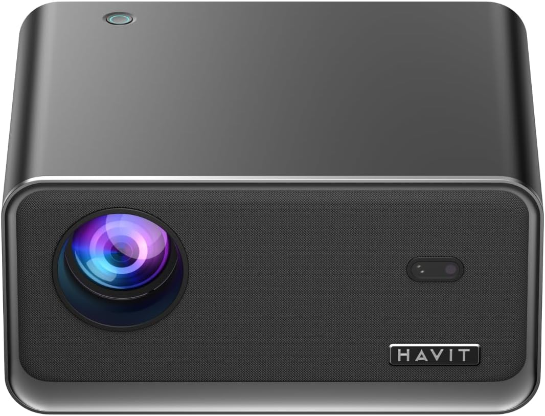 Havit PJ223 Plus Google TV L1 Lisanslı 1080P Projeksiyon, 1200 ANSI, 4K Destek, Dahili Hoparlör