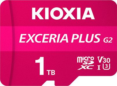 Kioxia Exceria Plus G2 LMPL2M001TG2 1TB Micro SDXC Hafıza Kartı
