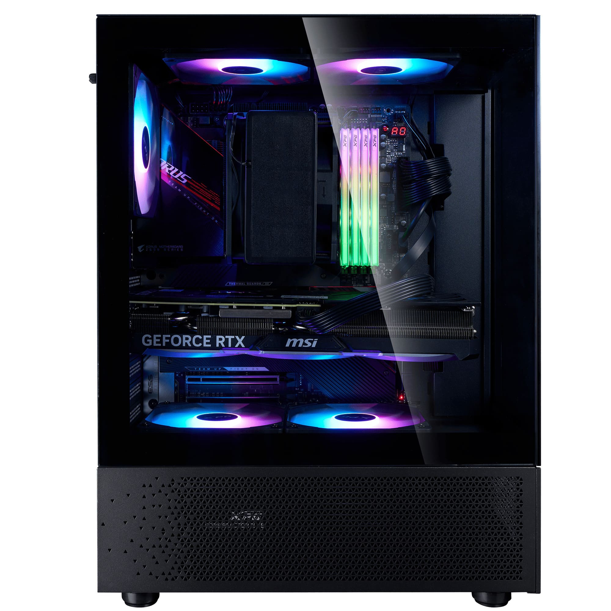 XPG InvaderX Mini Siyah 650W 80+Bronze ATX Gaming (Oyuncu) Kasa