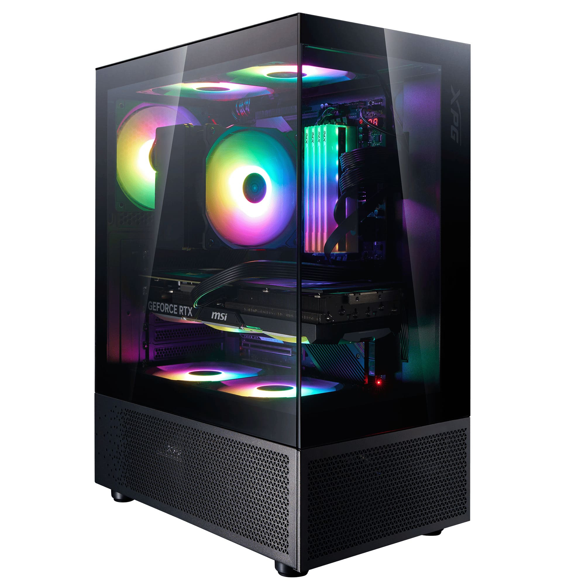 XPG InvaderX Mini Siyah 650W 80+Bronze ATX Gaming (Oyuncu) Kasa