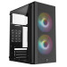 FRISBY FC-8970G 300W 2x120mm RGB Fan Siyah Mid Tower Kasa