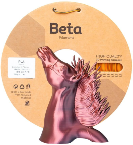 Beta PLA Plus Filament Red Gold Black 1.75mm