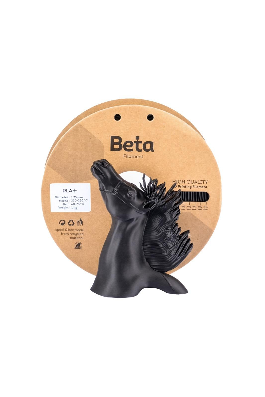 Beta PLA Plus Filament  Black 1.75mm