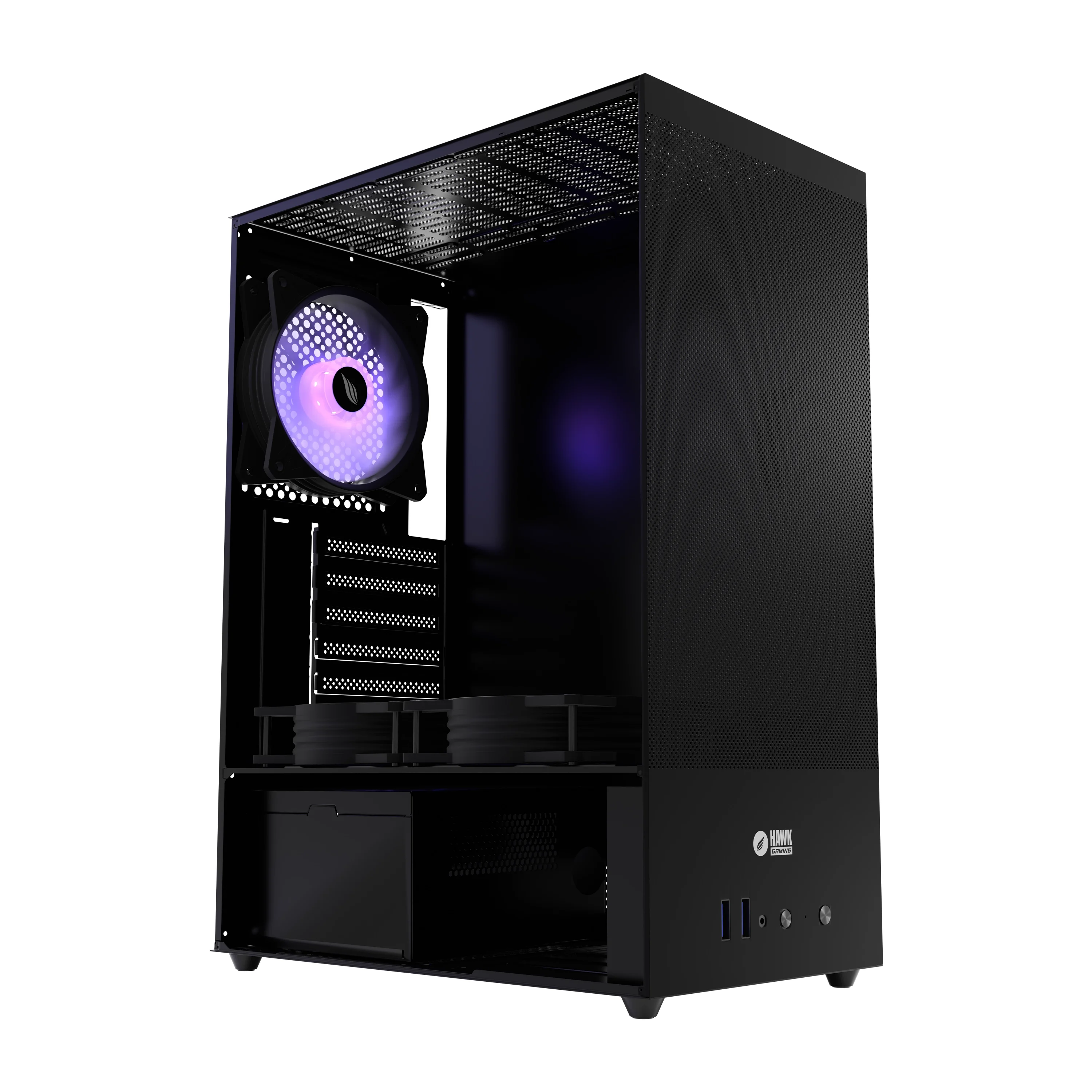Hawk HC310 600W Rainbow mATX Mini Tower Gaming (Oyuncu) Kasa
