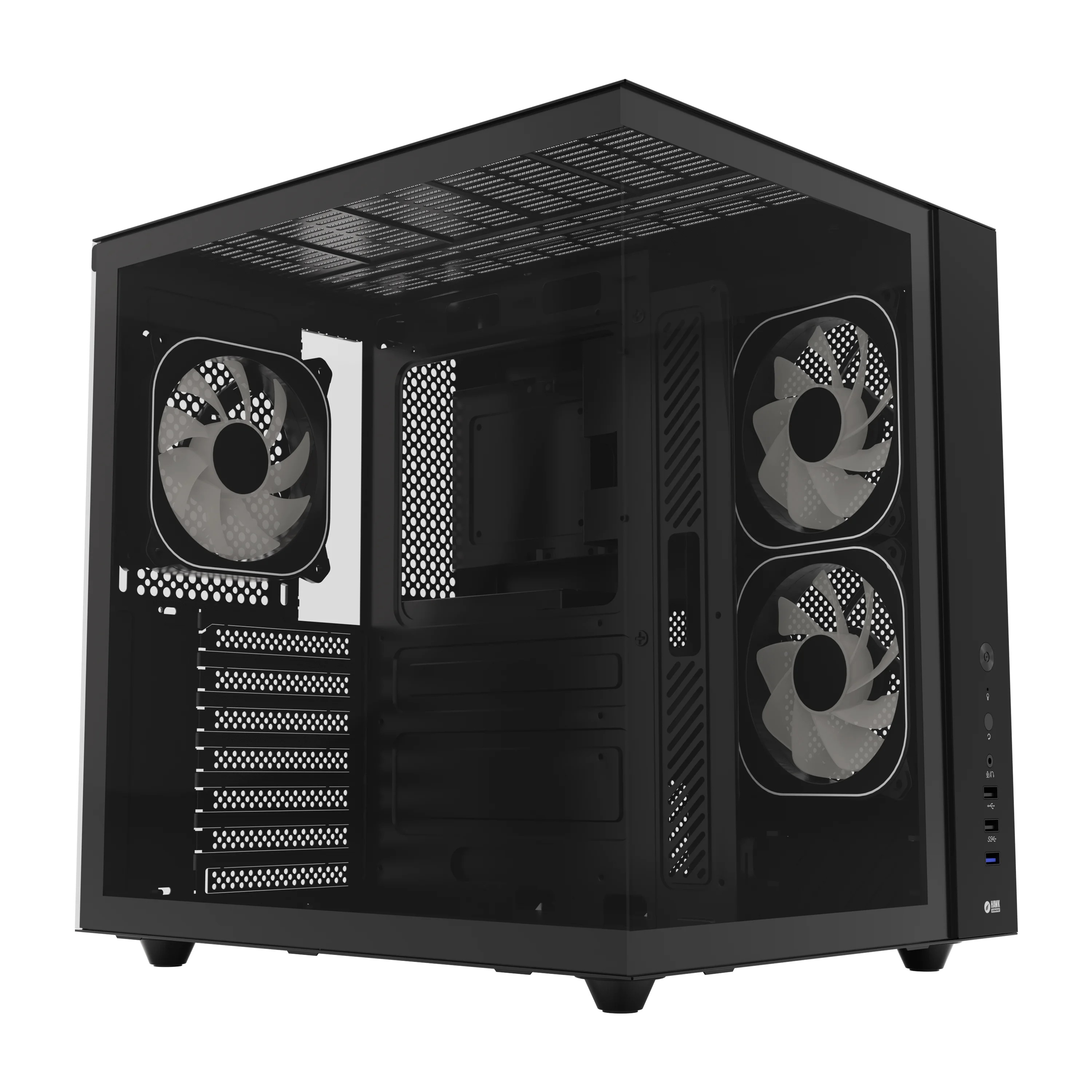 Hawk HC510 650W 80+ ARGB mATX Mini Tower Gaming (Oyuncu) Kasa
