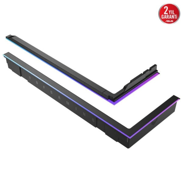 ASUS TUF Gaming GT502 Horizon ile uyumlu ARGB Aydınlatma Kiti Siyah