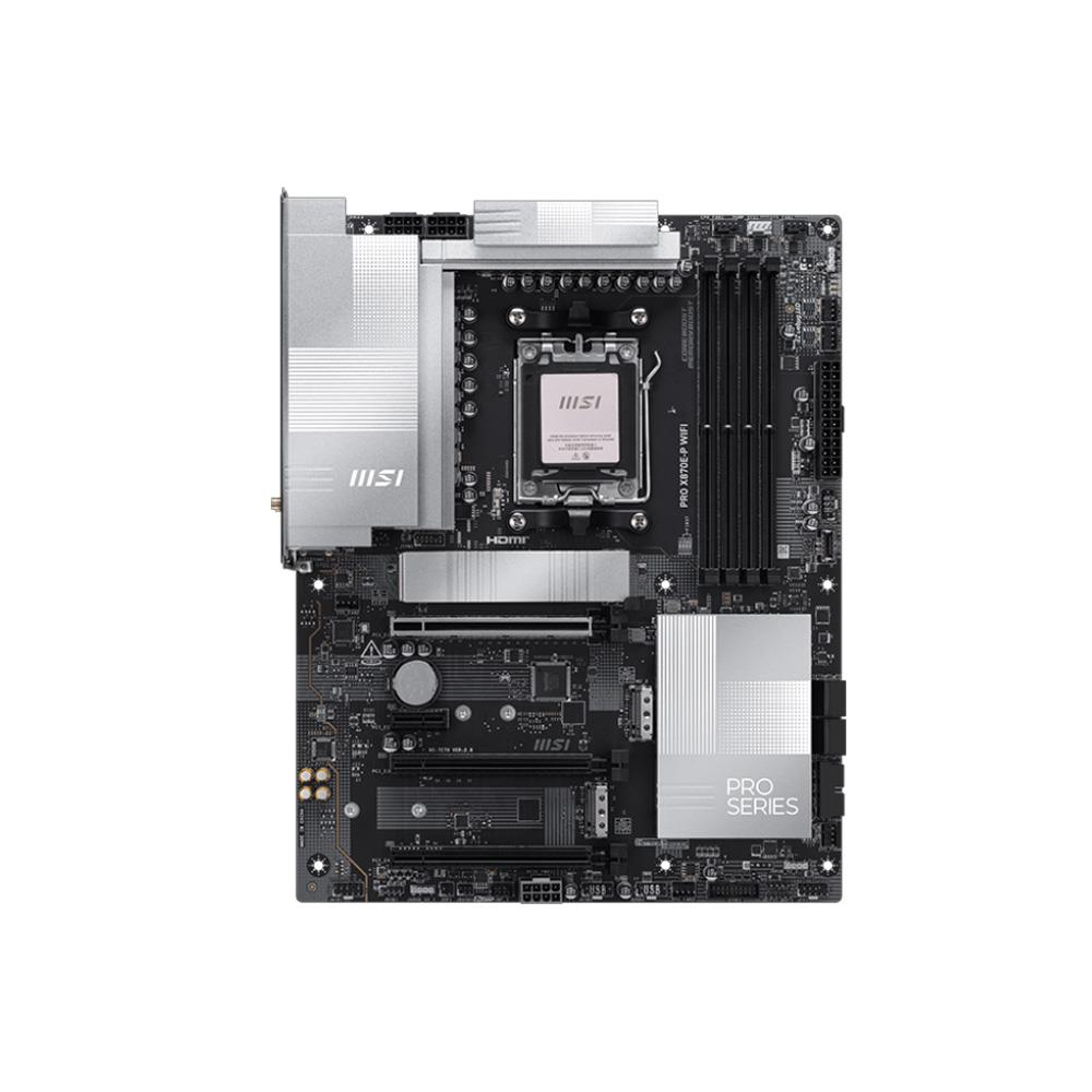 MSI PRO X870E-S EVO WIFI7 AM5 DDR5 8200+(OC)MHz Type-C  ATX Gaming Anakart