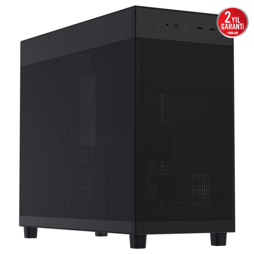 ASUS Prime AP303 USB Type-C  ATX Mesh Yan Panel Mid-Tower Gaming (Oyuncu) Siyah Kasa (90DC00V3-B39000)