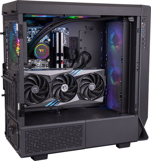 Thermaltake TH420 V2 CL-W376-PL14SW-A ARGB 420mm AM5/1851p Uyumlu İşlemci Sıvı Soğutucu