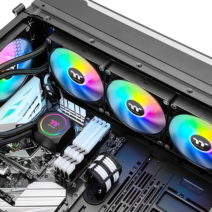 Thermaltake TH420 V2 CL-W376-PL14SW-A ARGB 420mm AM5/1851p Uyumlu İşlemci Sıvı Soğutucu