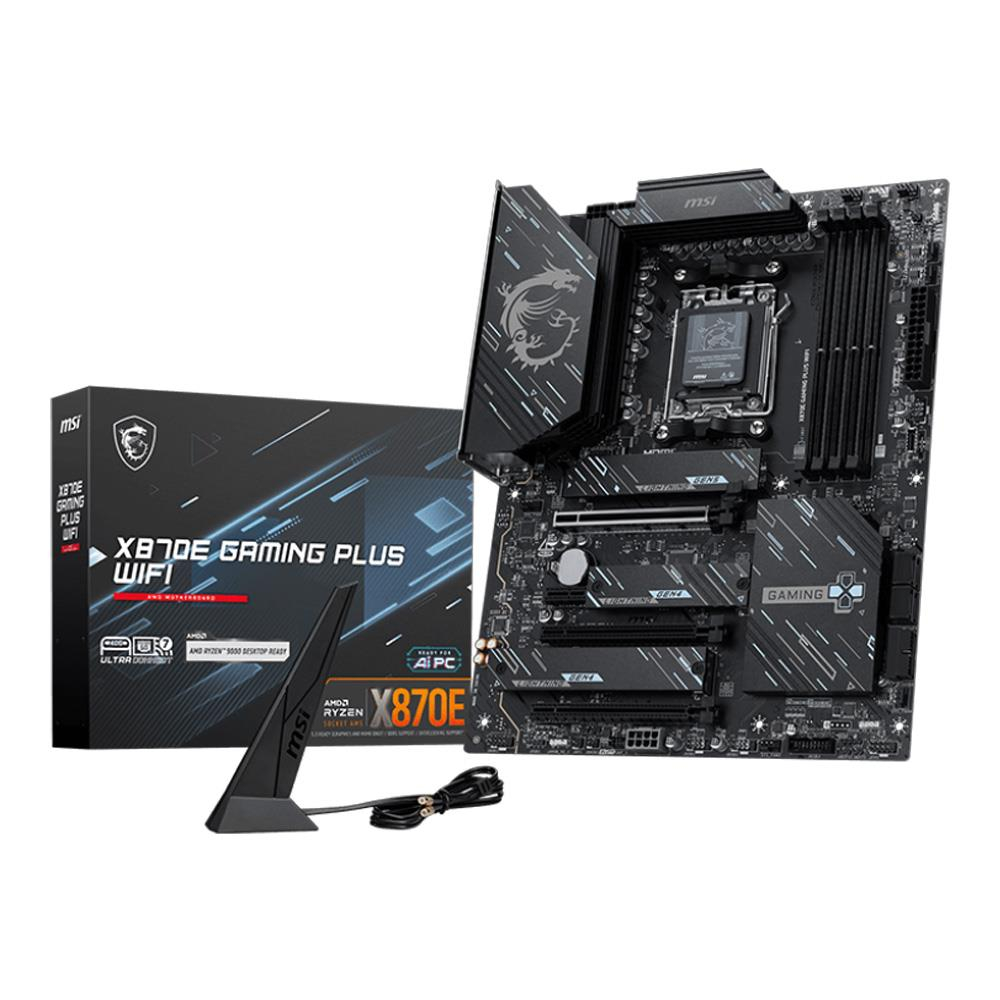 MSI MAG X870E  MAX WIFI7 AM5 DDR5 8200+(OC)MHz ATX Gaming Anakart