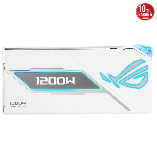 ASUS ROG Thor 1200W Platinum III White Edition 80 Plus Platinum Full Modüler Gaming (Oyuncu) Güç Kaynağı
