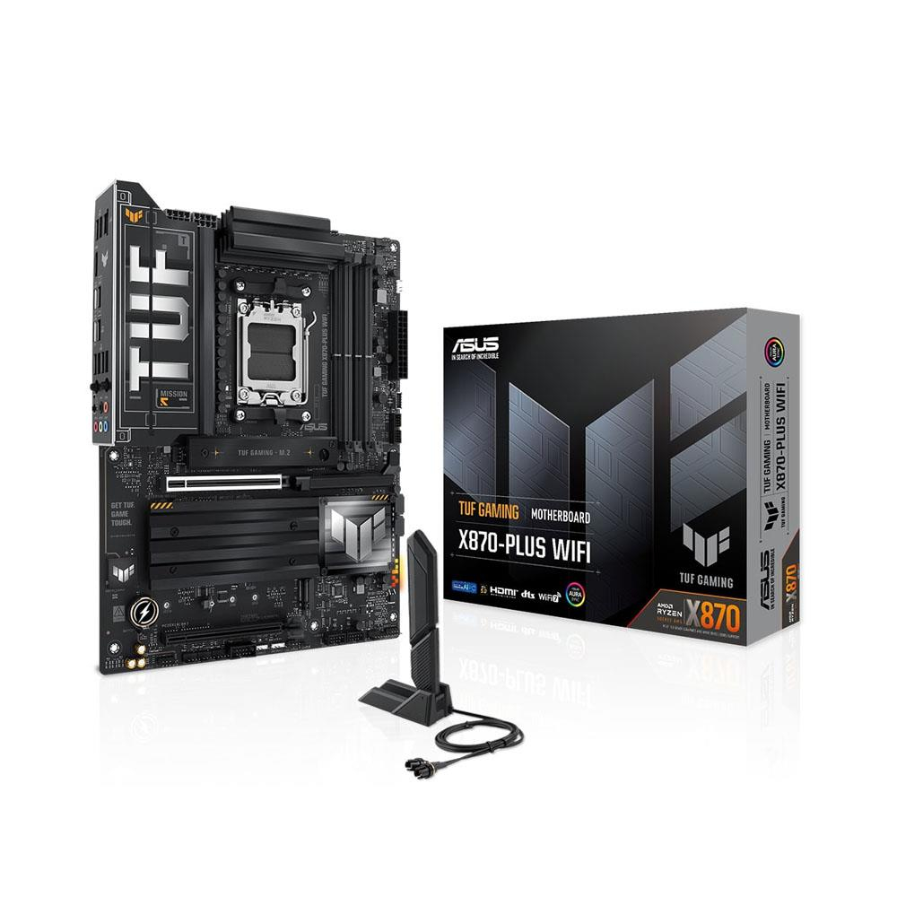 ASUS TUF X870-PRO WIFI7 AM5 DDR5 9600+(OC)MHz ATX Gaming Anakart