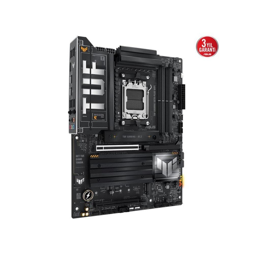 ASUS TUF X870-PRO WIFI7 AM5 DDR5 9600+(OC)MHz ATX Gaming Anakart