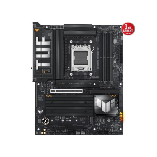 ASUS TUF X870-PRO WIFI7 AM5 DDR5 9600+(OC)MHz ATX Gaming Anakart