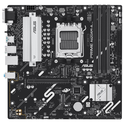 ASUS PRIME A620AM-A-CSM DDR5 7600Mhz(OC) M.2 AM5 mATX Anakart
