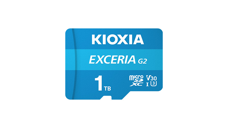 Kioxia Exceria G2 LMEX2L001TG2 1TB 100MB/s Micro SDXC U3 Hafıza Kartı 