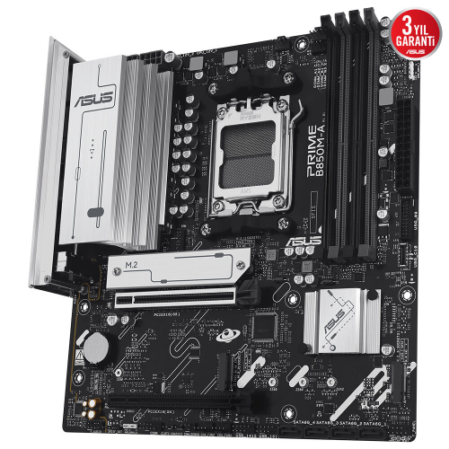 ASUS PRIME B850M-A-CSM 8000Mhz(OC) M.2 AM5 mATX Anakart