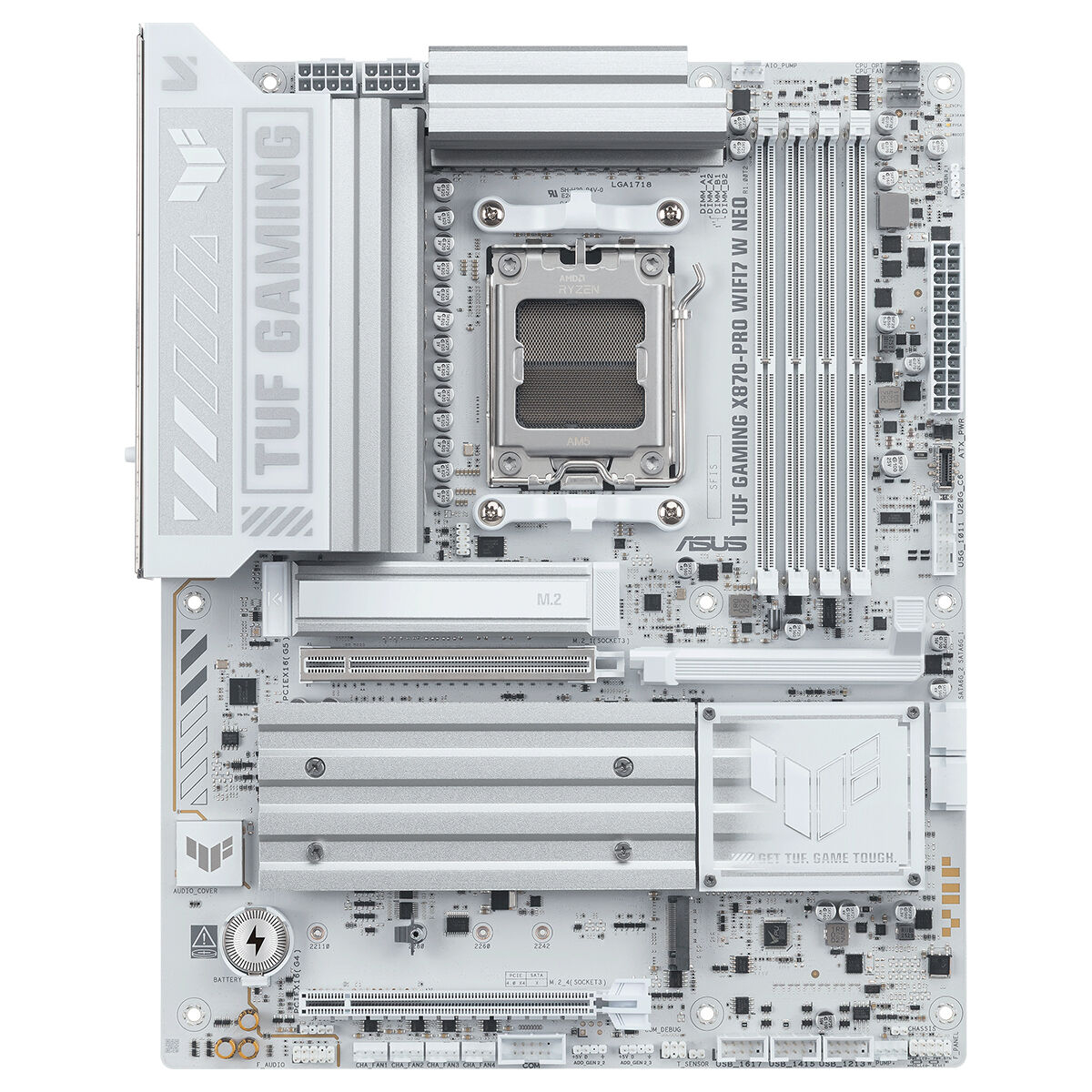 ASUS TUF GAMING X870-PRO WIFI7 W NEO 9600Mhz(OC) M.2 AM5 ATX Anakart