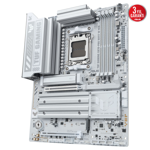 ASUS TUF GAMING X870-PRO WIFI7 W NEO 9600Mhz(OC) M.2 AM5 ATX Anakart