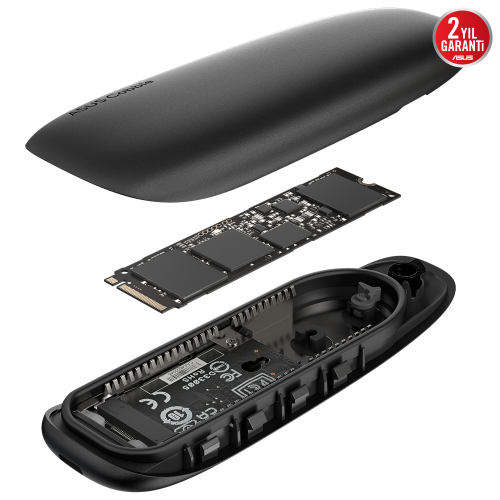 ASUS ESD-A1A Cobble Black M.2 NVMe Taşınabilir SSD Kutusu
