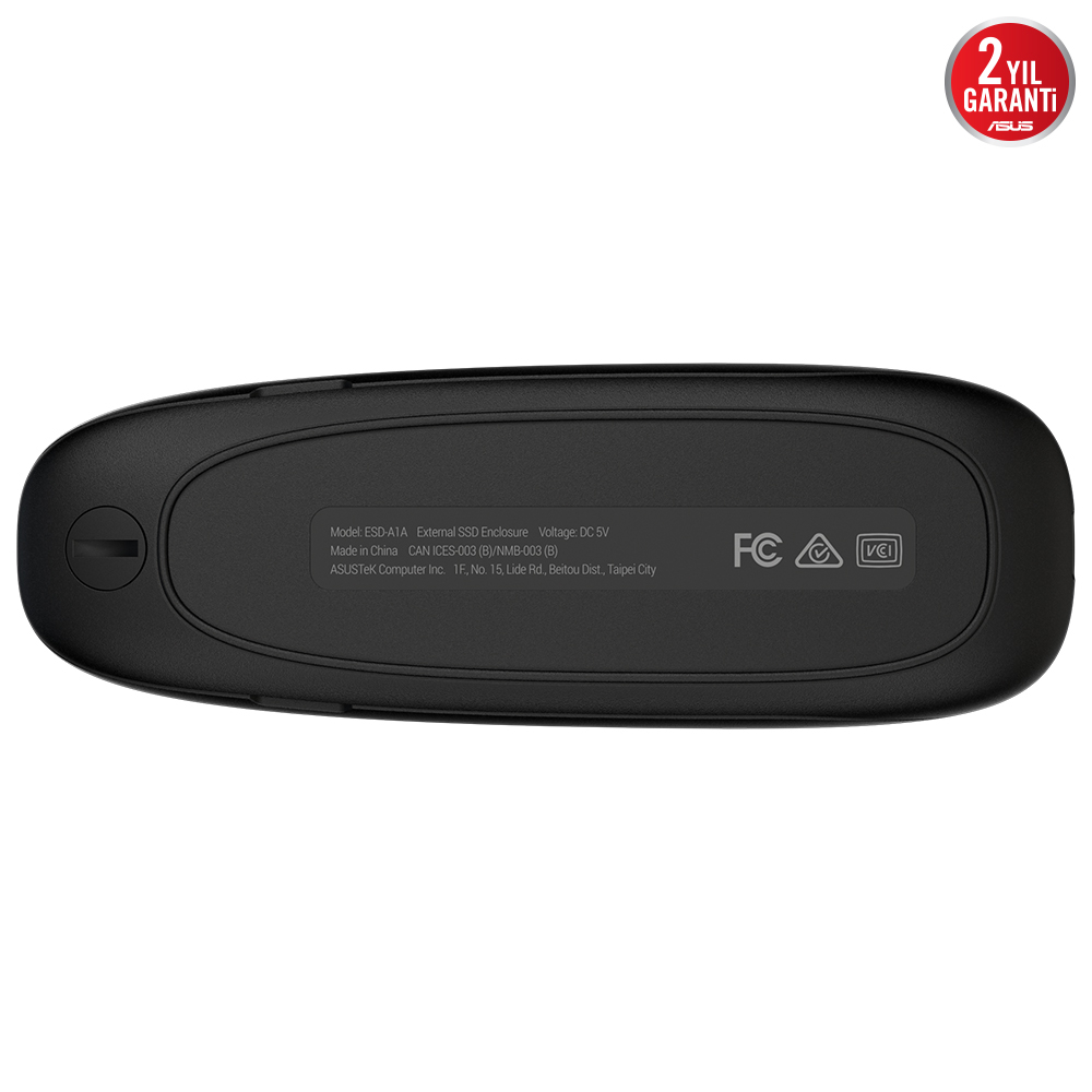 ASUS ESD-A1A Cobble Black M.2 NVMe Taşınabilir SSD Kutusu