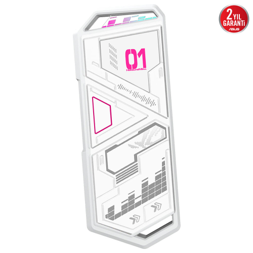 ASUS ROG Strix Arion ESD-S1C/WHT/G/AS//MIKU Beyaz Hatsune Miku Edition M.2 NVMe Harici SSD Kutusu