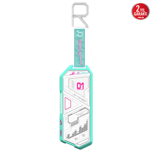 ASUS ROG Strix Arion ESD-S1C/WHT/G/AS//MIKU Beyaz Hatsune Miku Edition M.2 NVMe Harici SSD Kutusu