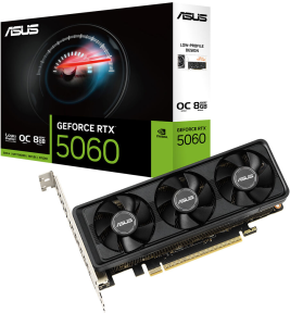 Asus GeForce RTX 5060 LP BRK OC 8GB GDDR7 128Bit DX12 DLSS4 Gaming (Oyuncu) Ekran Kartı